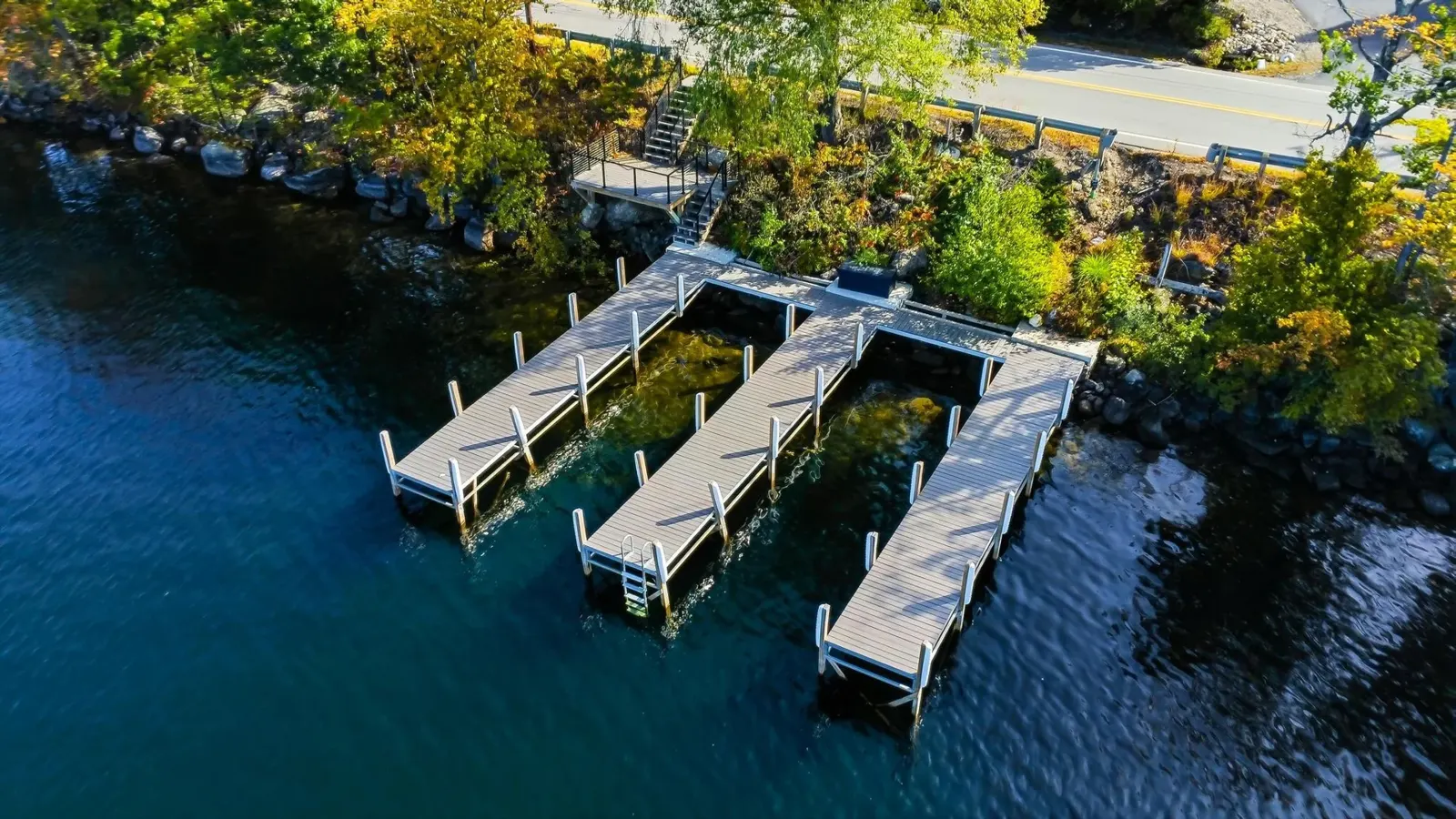The compound & waterfront